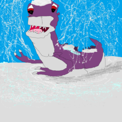 Chomper in the Snow