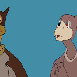 Petrie and Flapper Drawing
