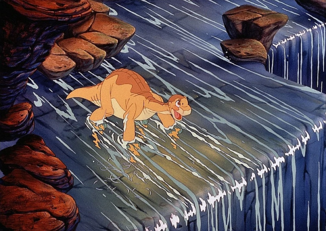 Land Before Time Deleted Scene Littlefoot Discovers the Great Valley