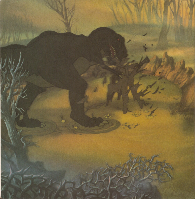 Land Before Time Deleted Scene Sharptooth Attack 1