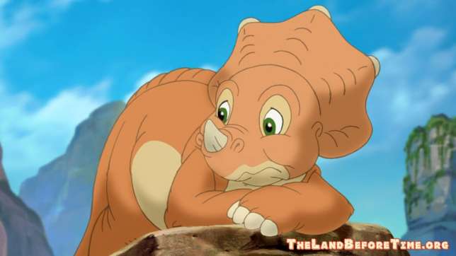 The Land Before Time Wallpaper Background Cera Lying On Rock